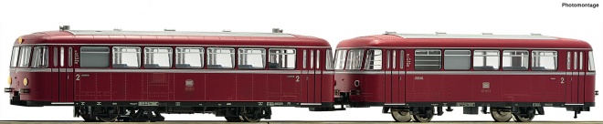 Diesel railcar class 795 with trailer<br /><a href='images/pictures/Roco/Roco-73010.jpg' target='_blank'>Full size image</a>